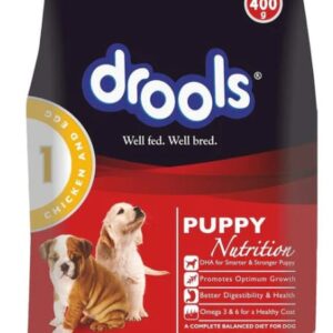 Drools puppy chunks & egg